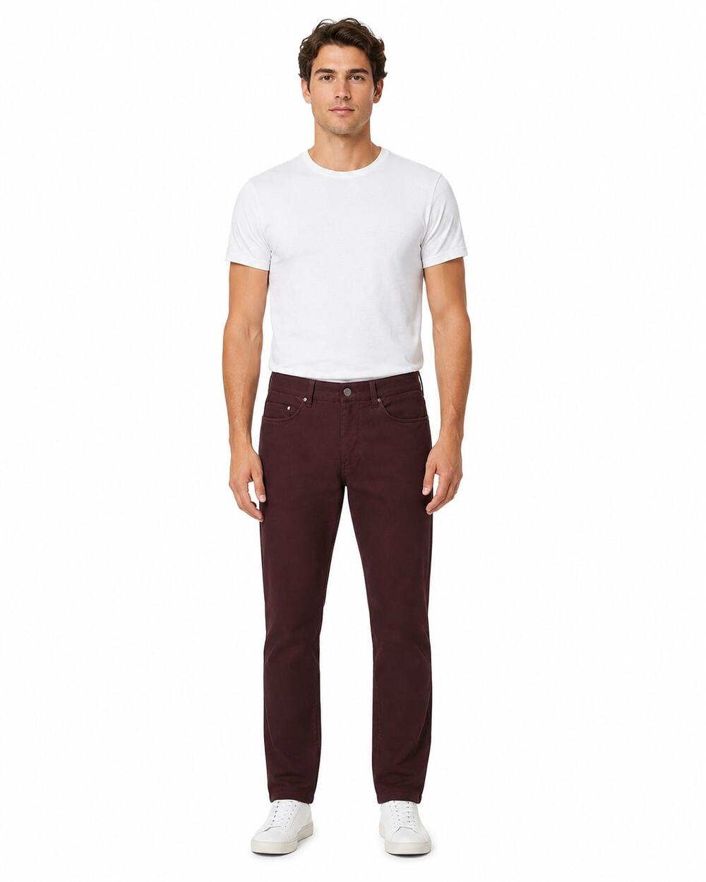 Lululemon ABC Slim-Fit Pants Men’s 34x33 Cassis Burgundy Warpstreme